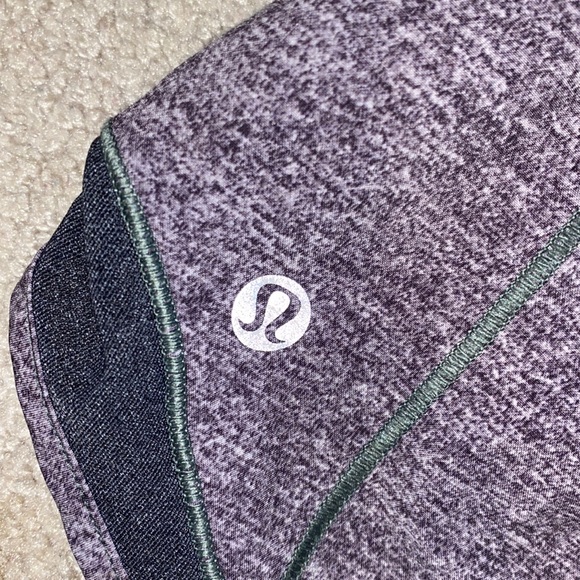 Gray LuluLemon Athletic Shorts, size 2 (worn once) - Picture 3 of 3